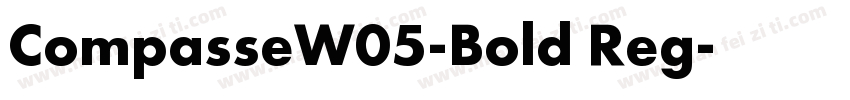 CompasseW05-Bold Reg字体转换